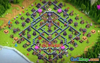 Best Town Hall 15 Trophy Base - Anti 3 Stars | CoC #20041