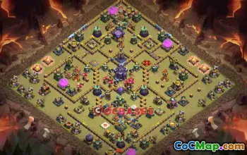Best Town Hall 15 War Base - Anti Air & Ground Strategies #23893