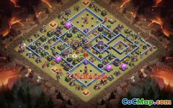 Best Town Hall 15 War Base - Anti Electro, Pekka, & Bowler #23063