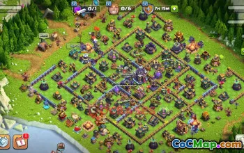 Best Town Hall 15 War Base with Copy Link #55397
