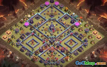 Best Town Hall 15 War Base with Copy Link #55589