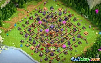 Best Town Hall 16 Farming Base | Clash of Clans Copy Link #19577