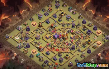 Best Town Hall 16 War Base - Clash of Clans Copy Link #19374