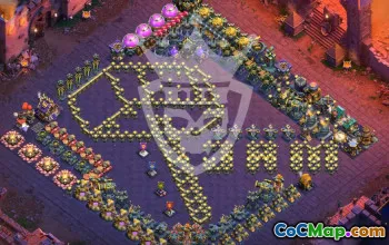 Best Town Hall 17 Base Layout for Clash of Clans #56575