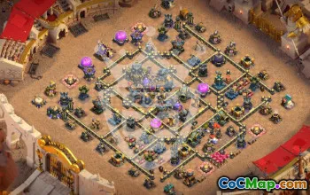 Best Town Hall 17 Base Layouts for Clash of Clans #56657