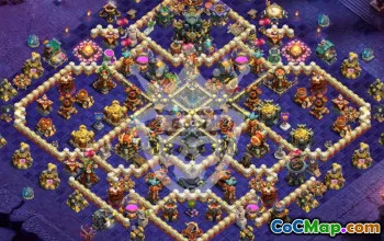 Best Town Hall 17 Base Layouts for Clash of Clans #57008