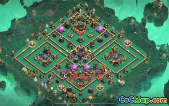 Best Town Hall 17 War Base Layout #55386