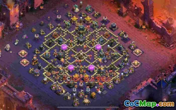 Best Town Hall 17 War Base Layout 8m4mw #57504