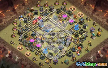 Clash of Clans बेस कॉपी करें  Town Hall 18 #57303
