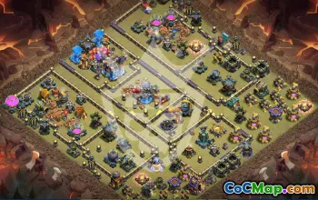 Copier des bases Clash of Clans  Town Hall 18 #57302