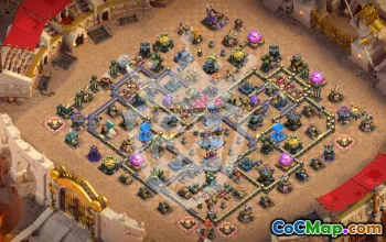Kopier Clash of Clans baser  Town Hall 18 #57330