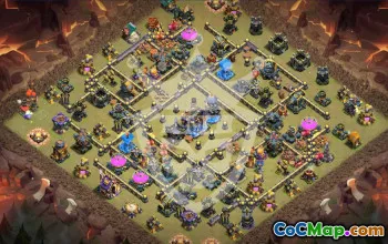 Kopier Clash of Clans baser  Town Hall 18 #57208