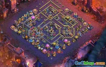 Best Town Hall 18 Trophy Base - 7fulk Layout #57140