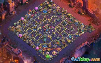 Best Town Hall 18 Trophy Base Layout 25euf #57141