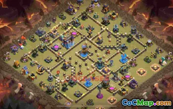 Best Town Hall 18 War Base Layout 1xs9o #57361