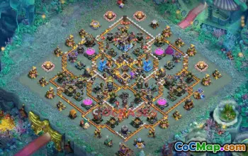 Best Town Hall 18 War Base Layout mpr8n #57363