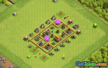 Cele mai bune Primării 5 Aspecte de bază pentru COC: Hărți de război și trofee #16054