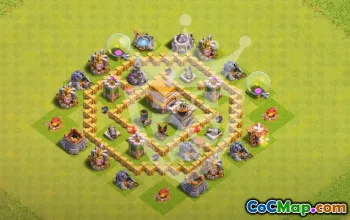 Best Town Hall 5 Base Layouts with Copy Link #55193
