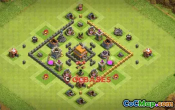 Best Town Hall 5 Farming Base - Anti 3 Stars & More! 🏆 #24365