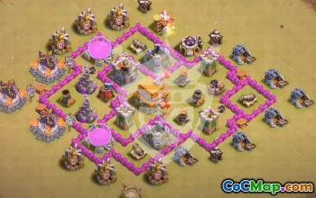 Best Town Hall 6 Base Layouts for Clash of Clans #54793