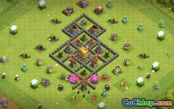 Best Town Hall 6 Trophy Base | Clash of Clans Setup #19396