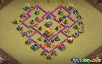 Best Town Hall 6 War Base - Clash of Clans Copy Link #23341