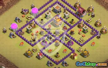 Best Town Hall 7 Base Layouts for Clash of Clans #54841