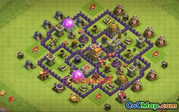 Best Town Hall 7 Farming Base | Clash of Clans Copy Link #22737