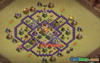 Best Town Hall 7 War Base - Clash of Clans Copy Link #21272