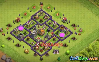 Best Town Hall 7 War Base - Clash of Clans Strategies 💋 #22091