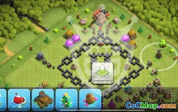 Best Town Hall 8 Base Layouts for Clash of Clans #54741