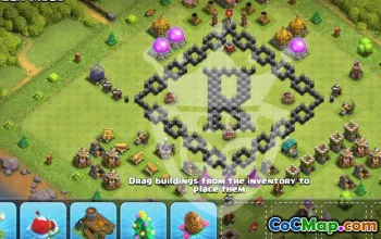 Best Town Hall 8 Base Layouts for Clash of Clans #54765