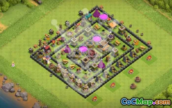 Best Town Hall 8 Base Layouts with Copy Link #53180