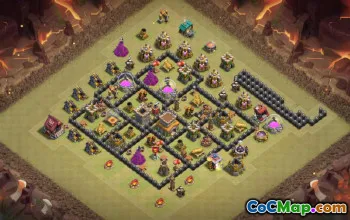 Best Town Hall 8 Base Layouts with Copy Link #53515