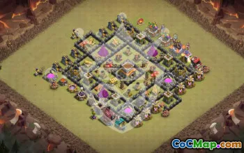 Best Town Hall 8 Base Layouts with Copy Links #53922