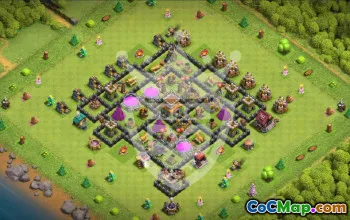 Best Town Hall 8 Base Layouts with Link #54131