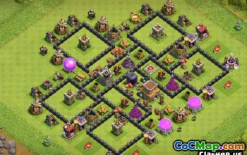 Best Town Hall 8 CoC Base Layouts & War Maps #13842