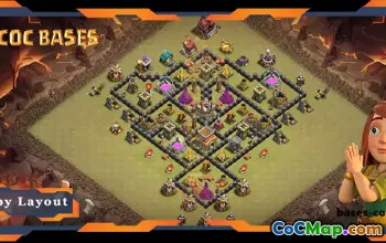 Best Town Hall 8 Layouts for Clash of Clans #57421