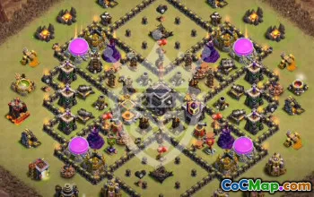 Best Town Hall 9 Base Layouts for Clash of Clans #53343