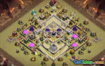 Best Town Hall 9 Base Layouts for Clash of Clans #53920