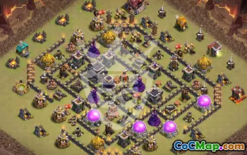 Best Town Hall 9 Base Layouts for Clash of Clans #55036