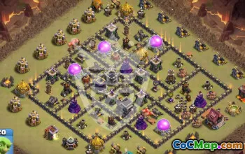 Best Town Hall 9 Base Layouts for Clash of Clans #55039
