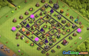 Best Town Hall 9 Base Layouts with Copy Link #53575