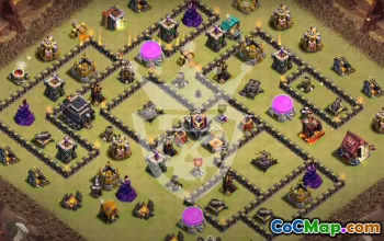 Best Town Hall 9 Base Layouts with Copy Links #53344