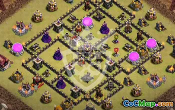Best Town Hall 9 Base Layouts with Link #55151