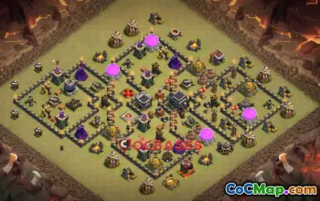 Best Town Hall 9 War Base | Clash of Clans Copy Link #22128