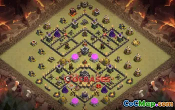 Best Town Hall 9 War Base Layouts | Clash of Clans #22118