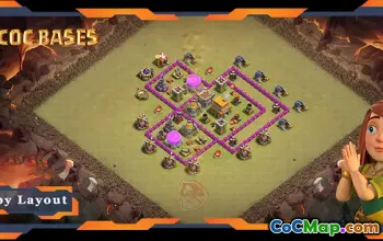 Best Townhall 6 Base Layouts with Links #57399