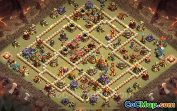 Best War Base TH16 Anti-Everything #55336
