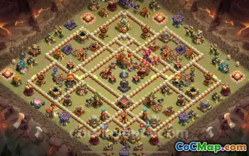 Best War Base TH16 with Link 2025 #55334